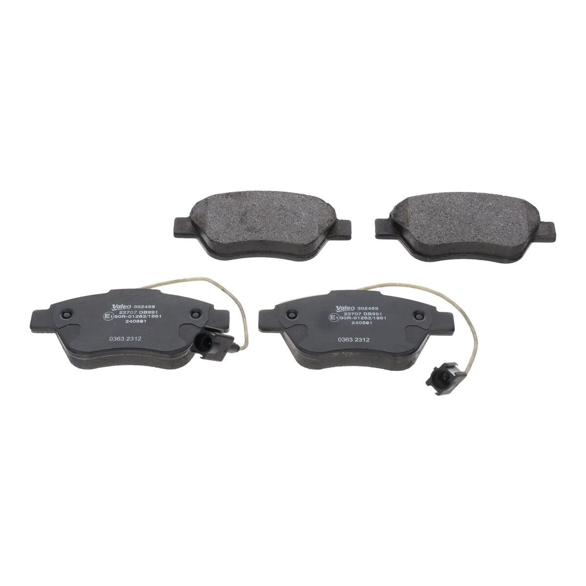 Placute frana VALEO 302459